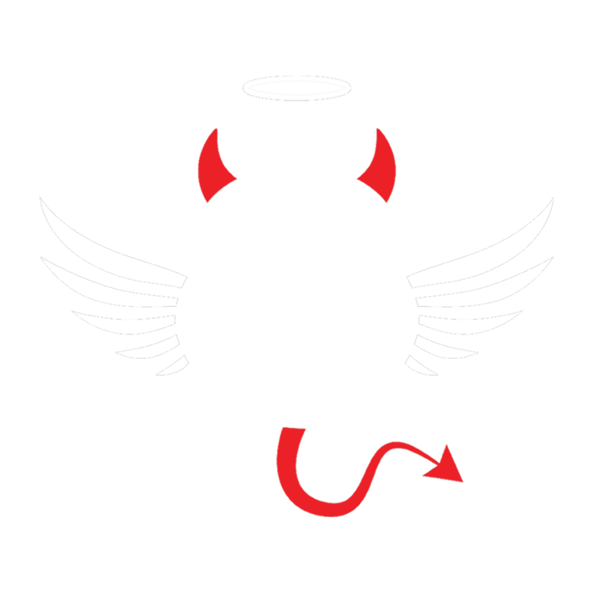 HellaGoodPro — логотип студии подкастов